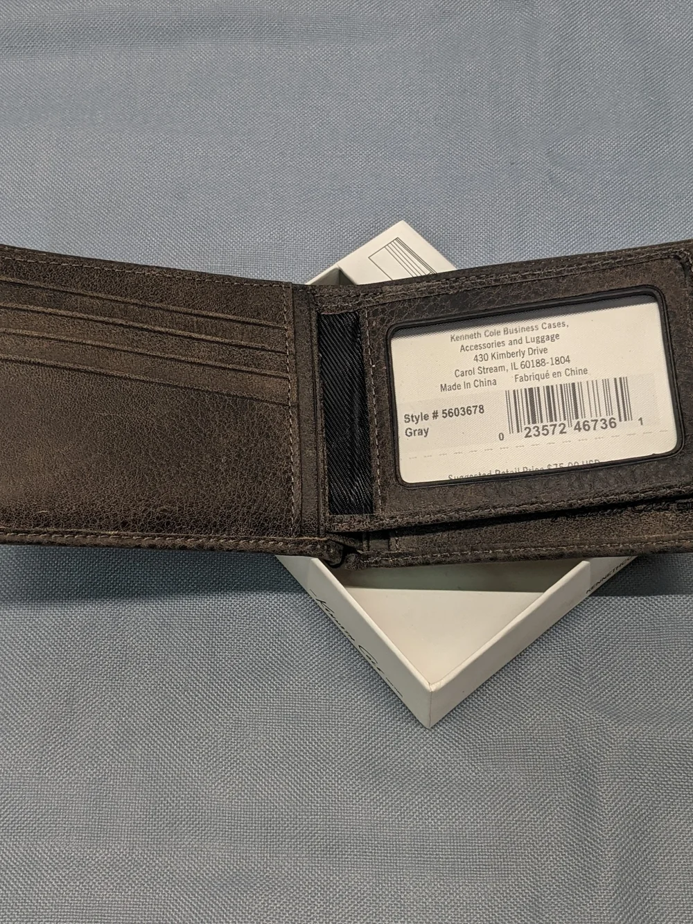 Brand New • Genuine Leather Wallet Duo • Kenneth Cole
